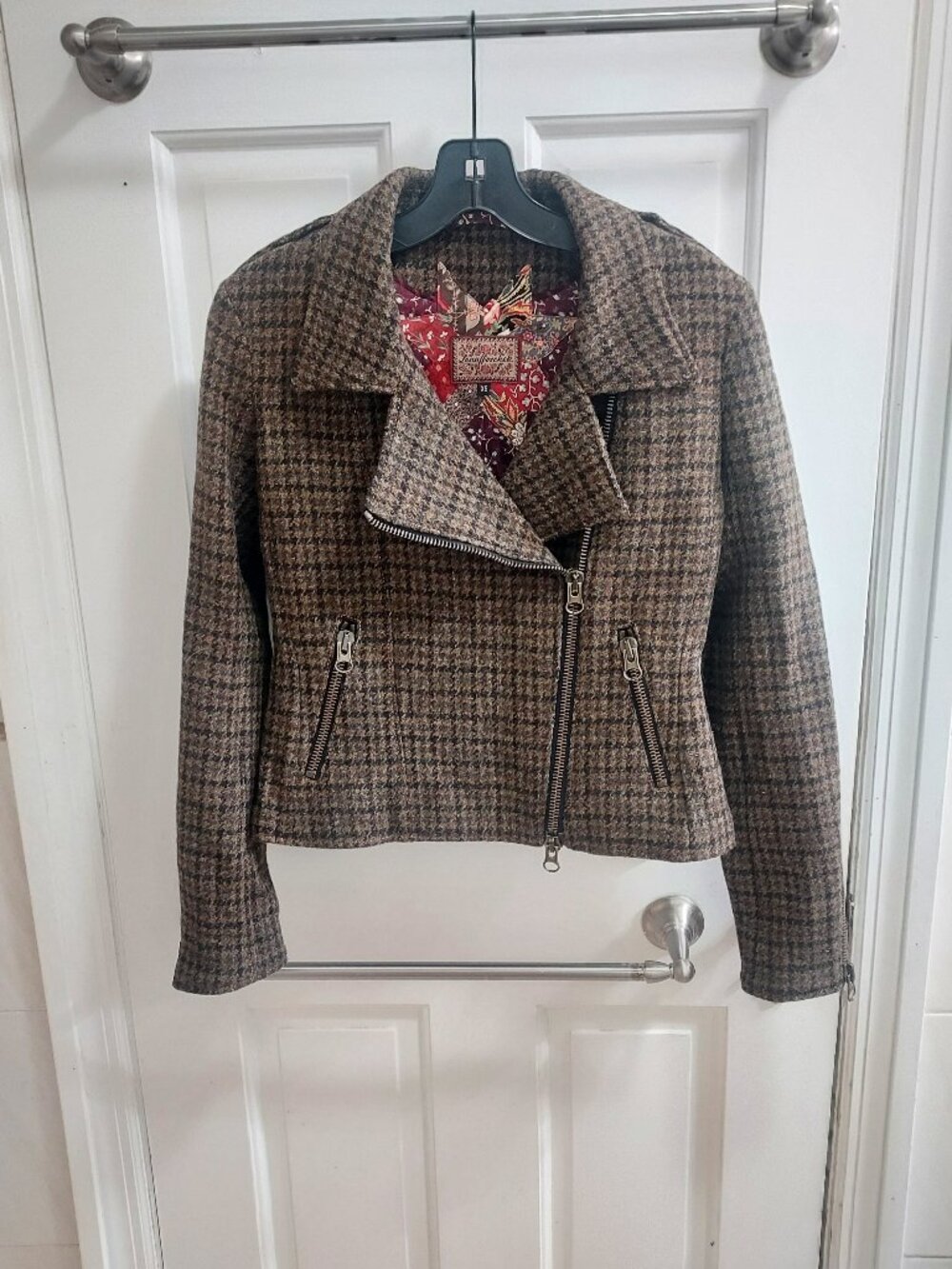 Lena Hoschek Riot Wool Biker Jacket Riot Jacket - Picture 1 of 8